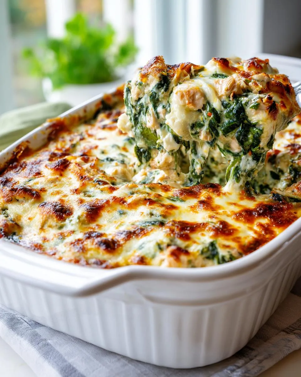 Spinach Chicken Casserole - detail 1