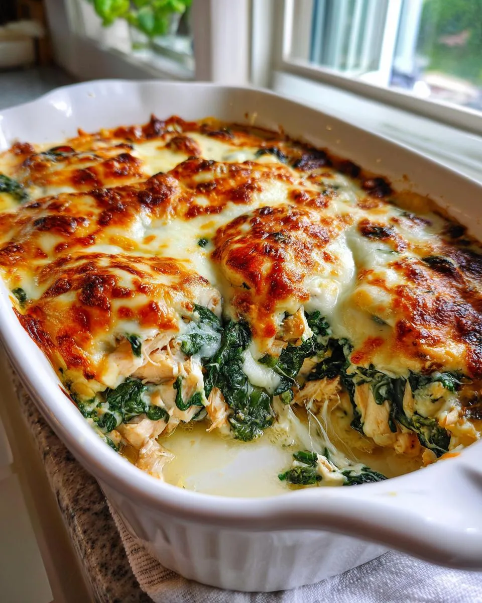 Spinach Chicken Casserole - detail 2