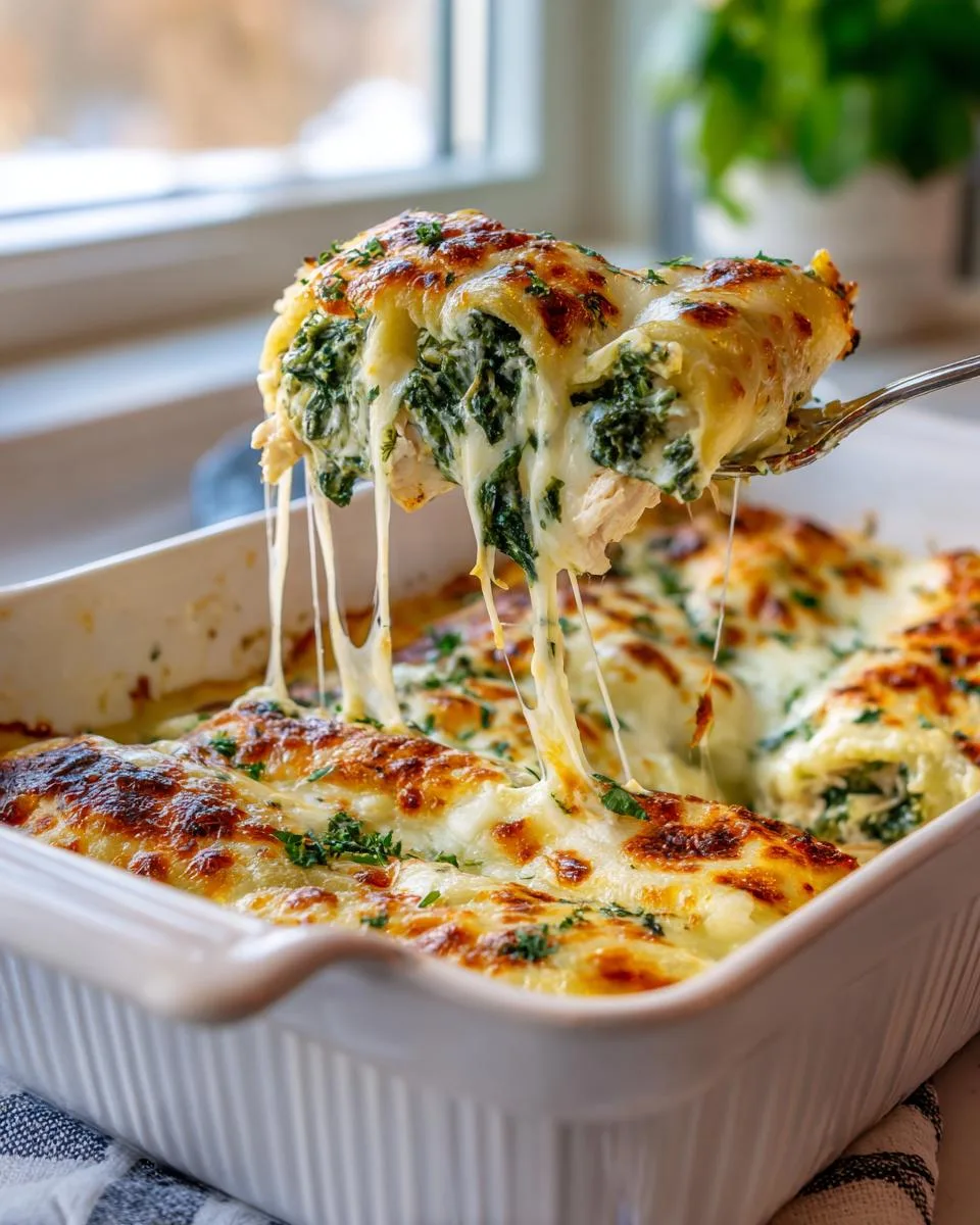 Creamy Spinach Chicken Casserole Your Family Will Devour in 40 Minutes