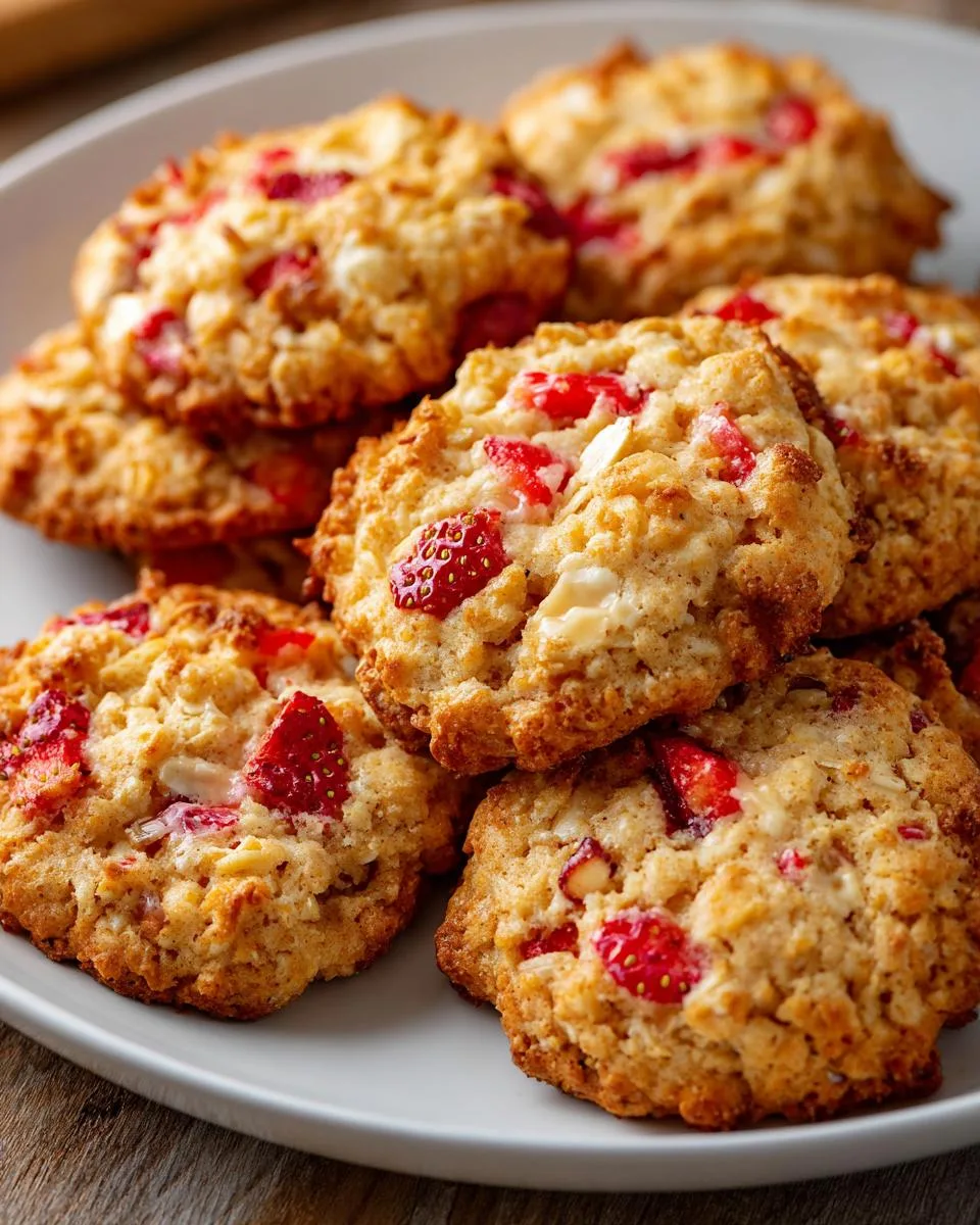 Strawberry Banana Cottage Cheese Cookies - detail 2