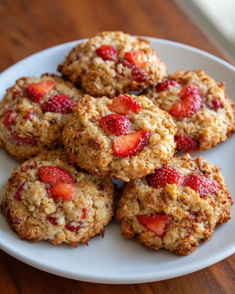 Strawberry Banana Cottage Cheese Cookies - detail 3