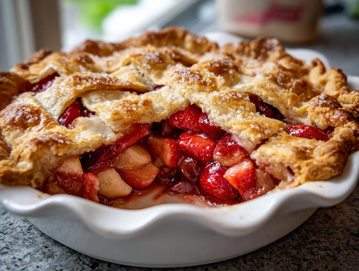 Irresistible Strawberry Rhubarb Pie Recipe with 5 Secret Tips