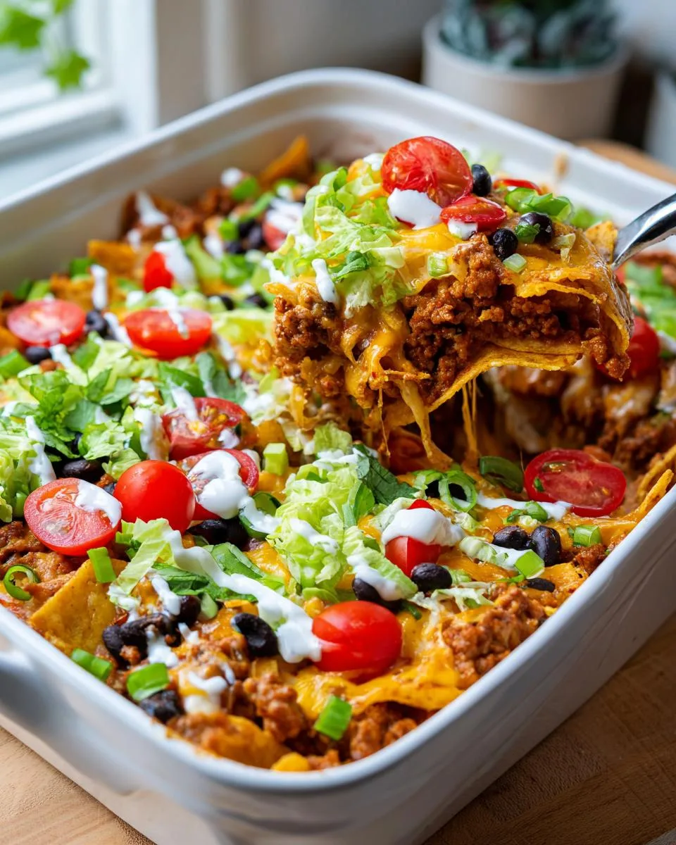 Walking Taco Casserole - detail 1