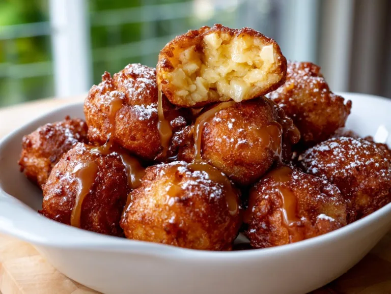 apple fritter bites