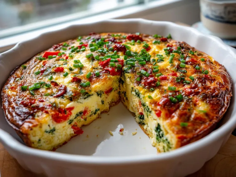 baked cottage cheese eggs