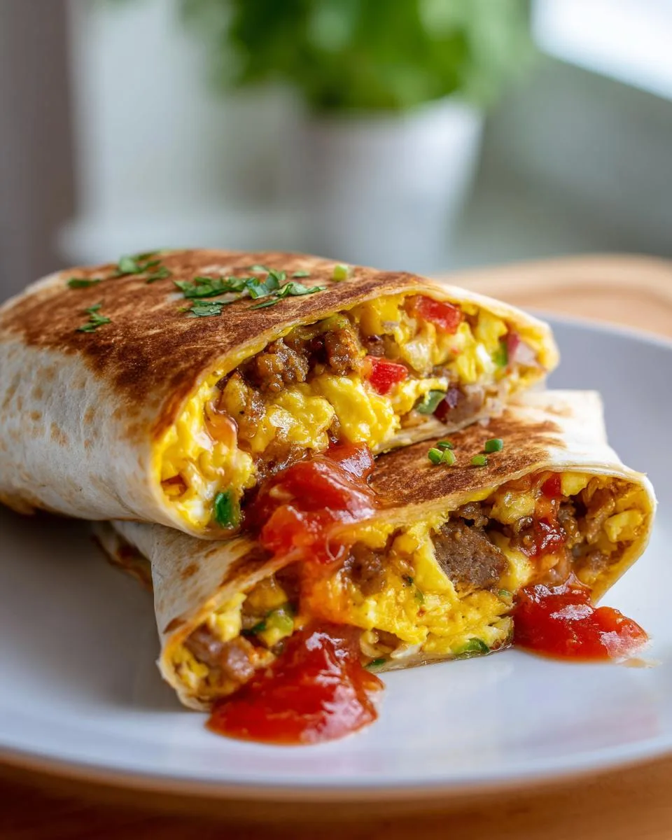 breakfast crunchwrap delight - detail 1