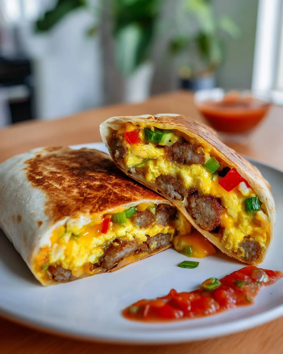 breakfast crunchwrap delight - detail 2