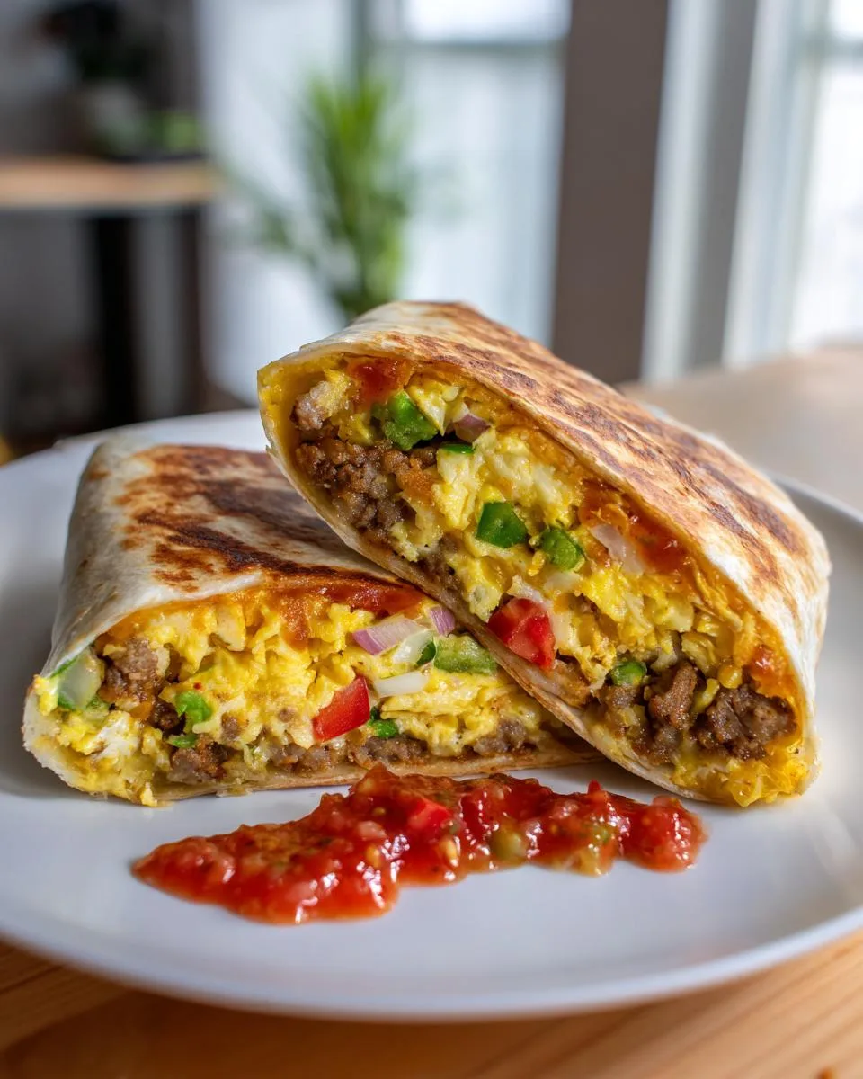 breakfast crunchwrap delight - detail 3