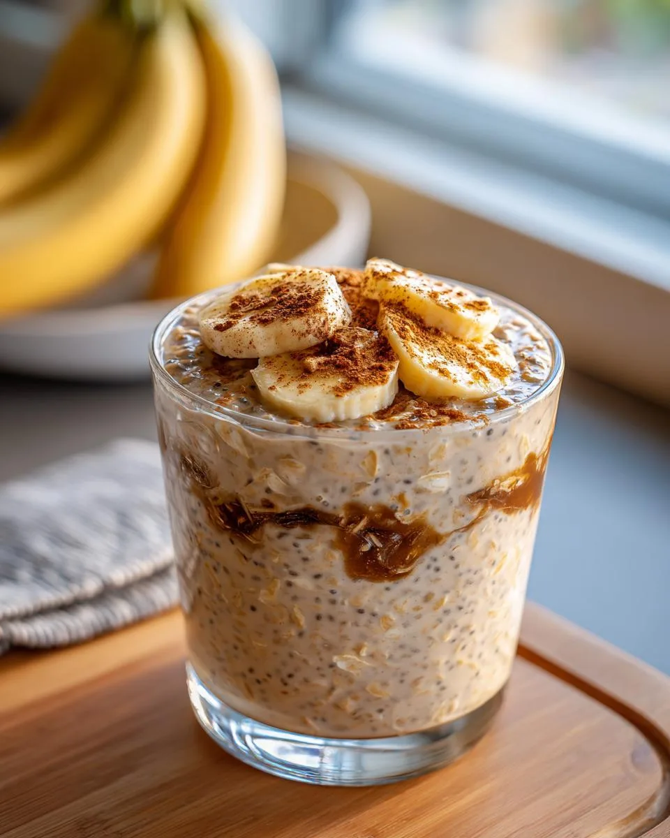 brown sugar overnight oats - detail 1