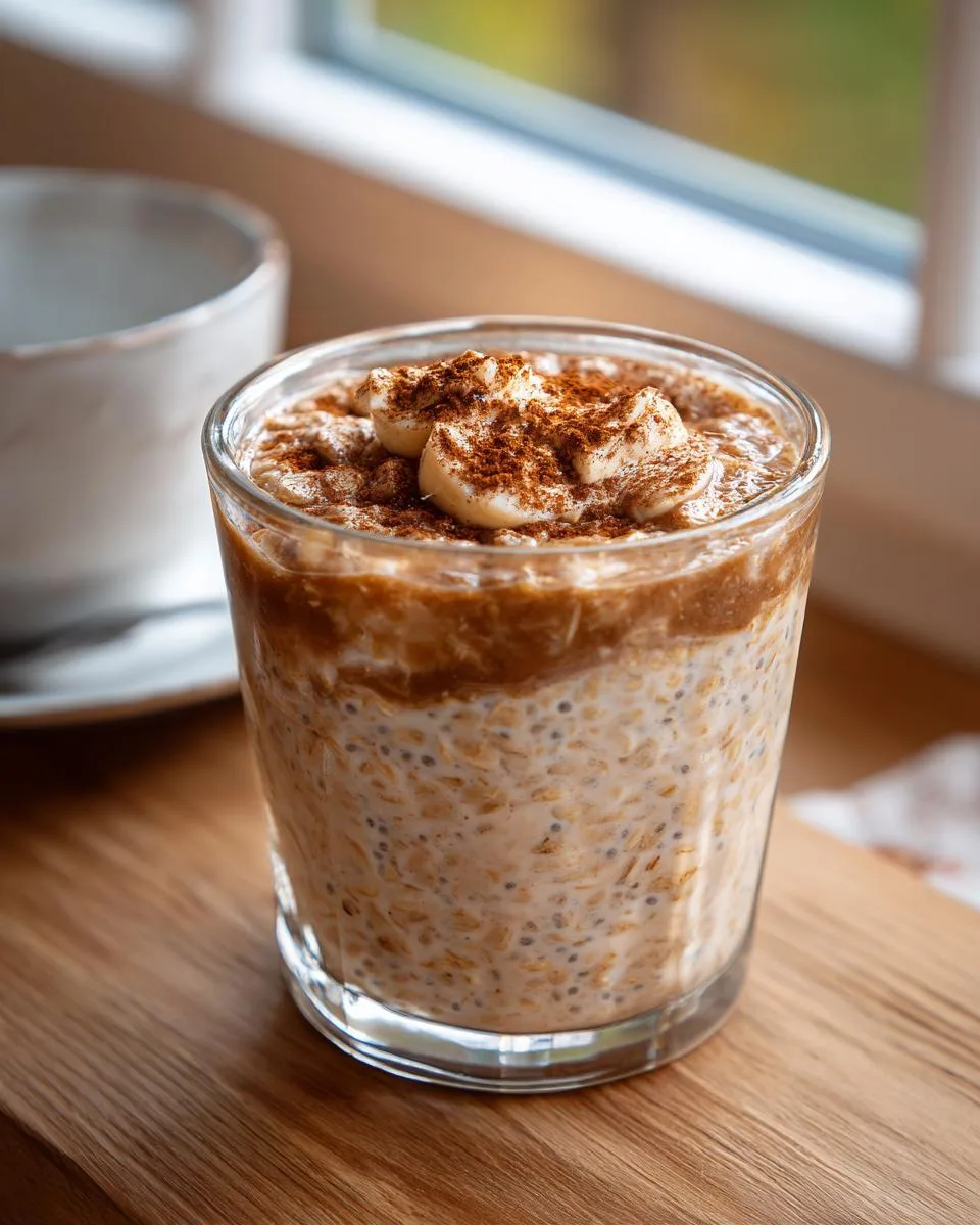 brown sugar overnight oats - detail 2