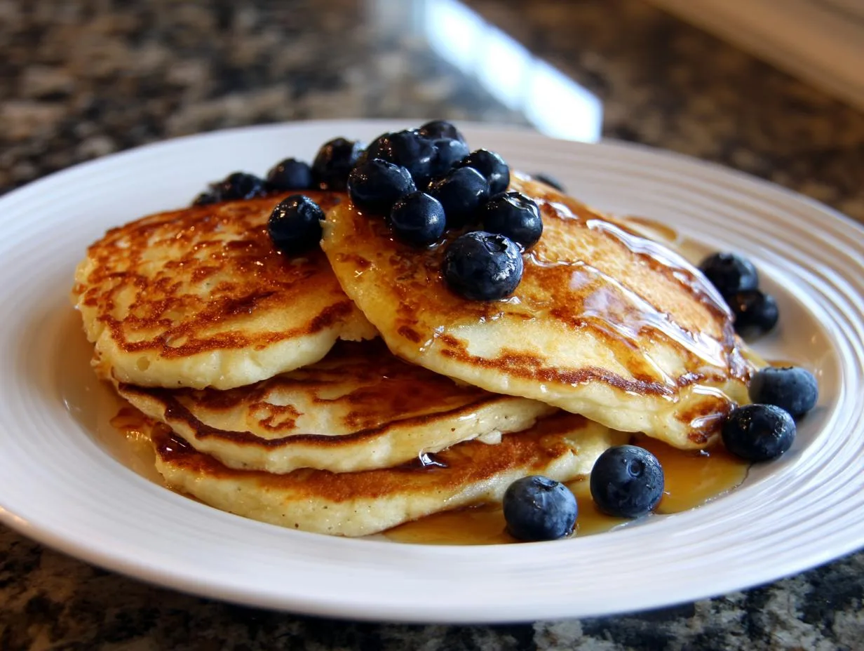 Light Airy Greek Yogurt Pancakes – Fluffy 4-Minute Breakfast Joy