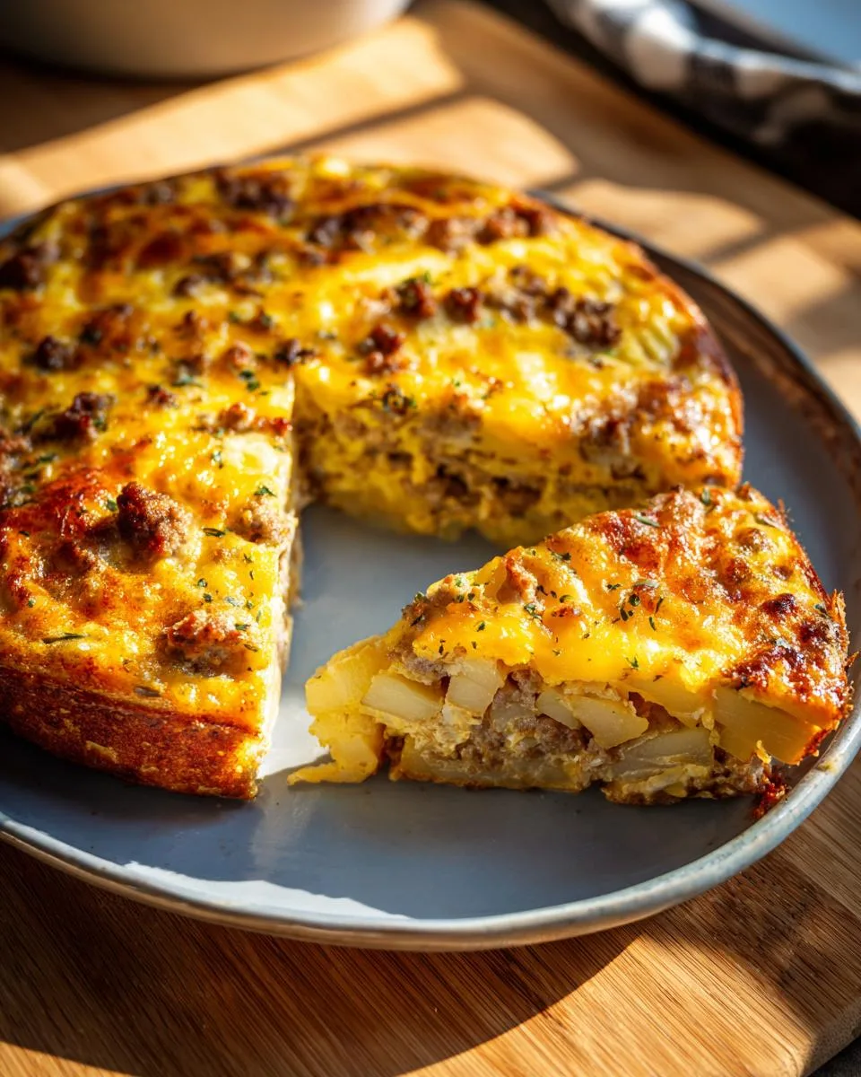overnight slow cooker casserole - detail 2