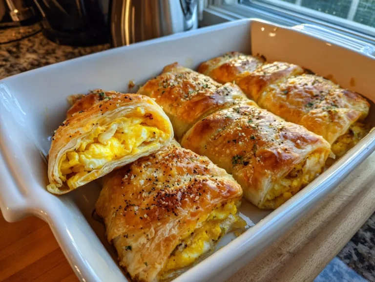 sausage egg breakfast roll-ups