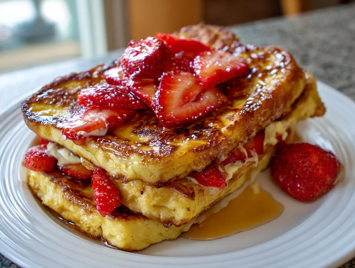 20-Minute Strawberry French Toast That Will Wow Your Family