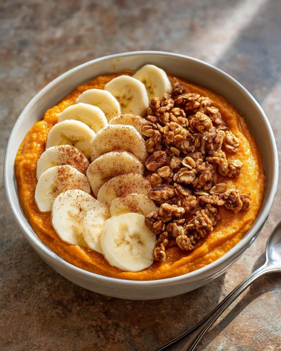 sweet potato breakfast bowl - detail 1