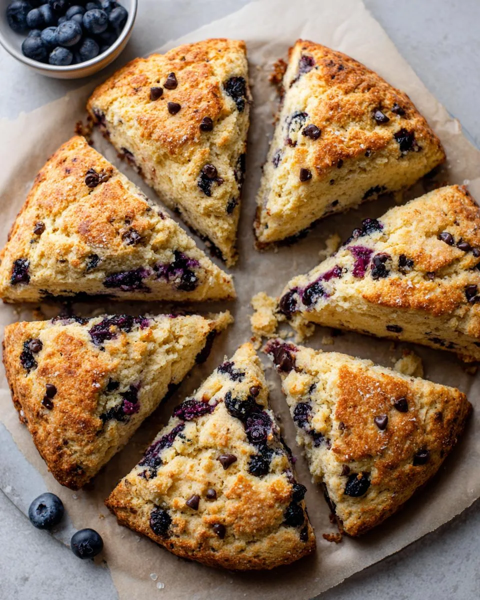 Almond Flour Scones - detail 2