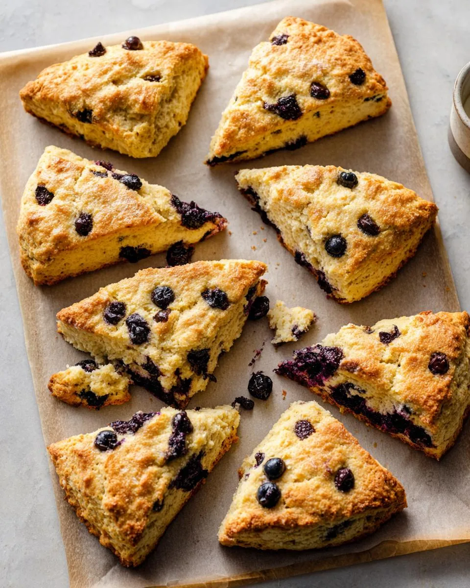 Almond Flour Scones - detail 3