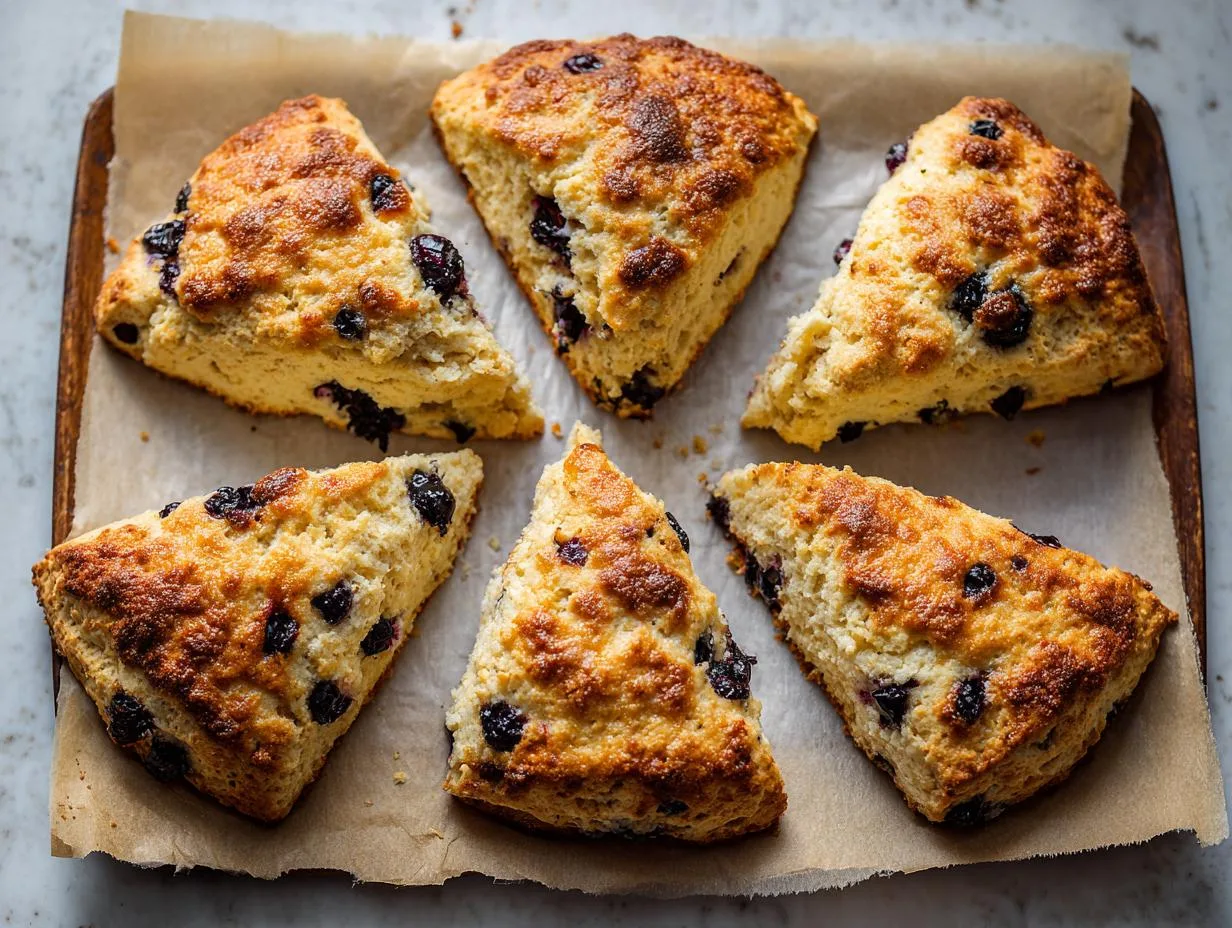 Almond Flour Scones Ready in 32 Minutes, Only 7g Carbs