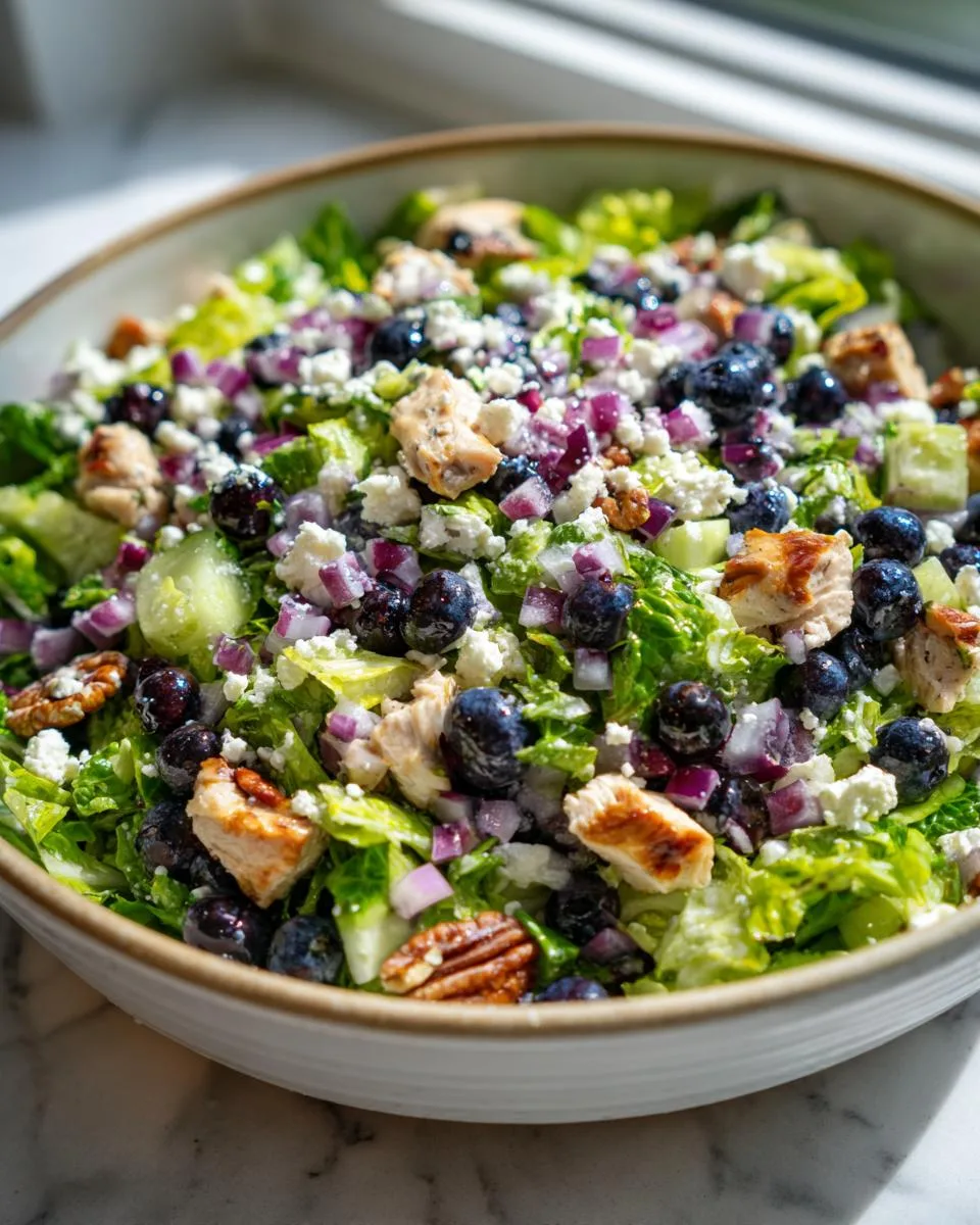 Blueberry Lemon Chicken Chopped Salad - detail 2