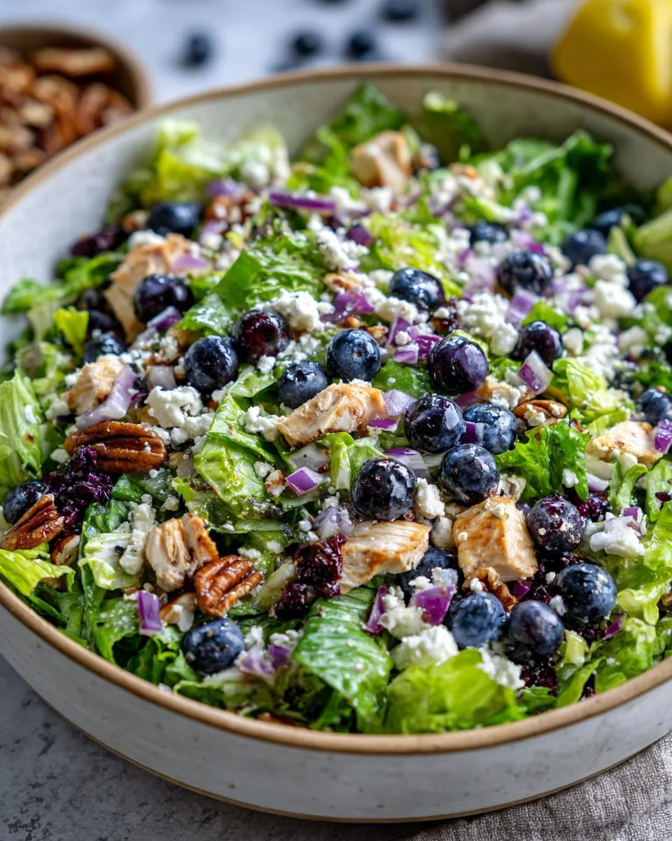 Blueberry Lemon Chicken Chopped Salad - detail 3