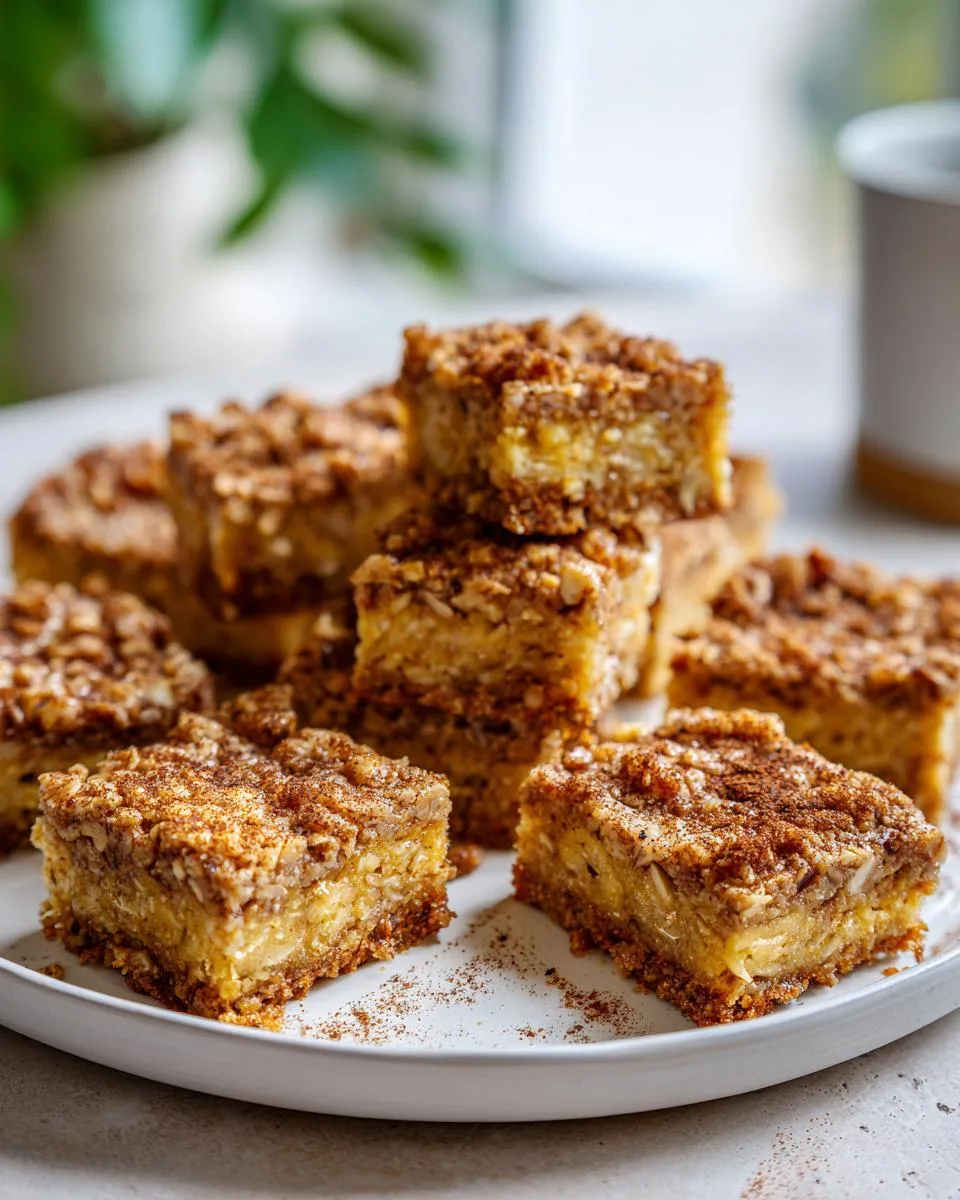 Cottage Cheese Banana Walnut Bars - detail 1