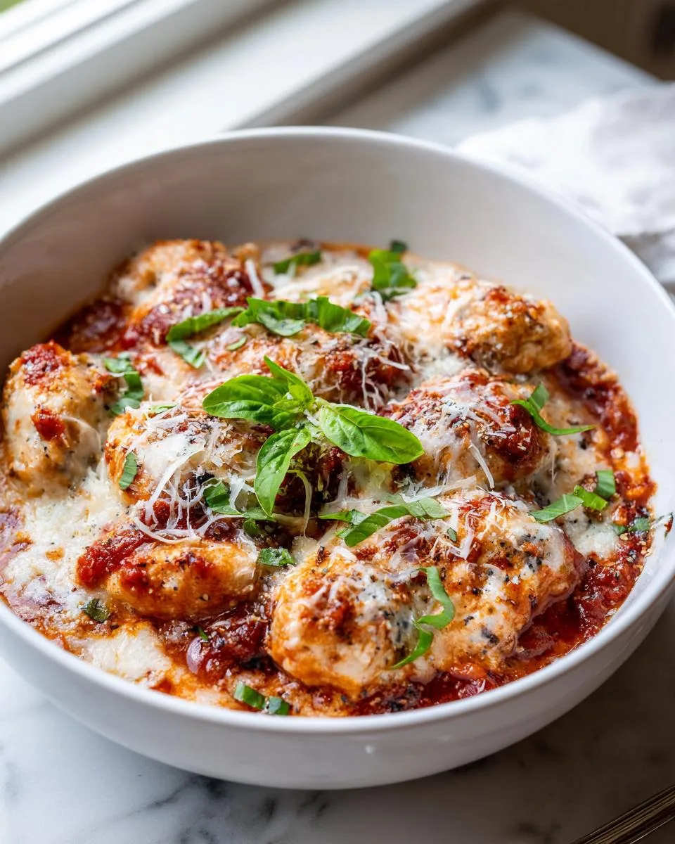 Cottage Cheese Chicken Parmesan Bowl - detail 1