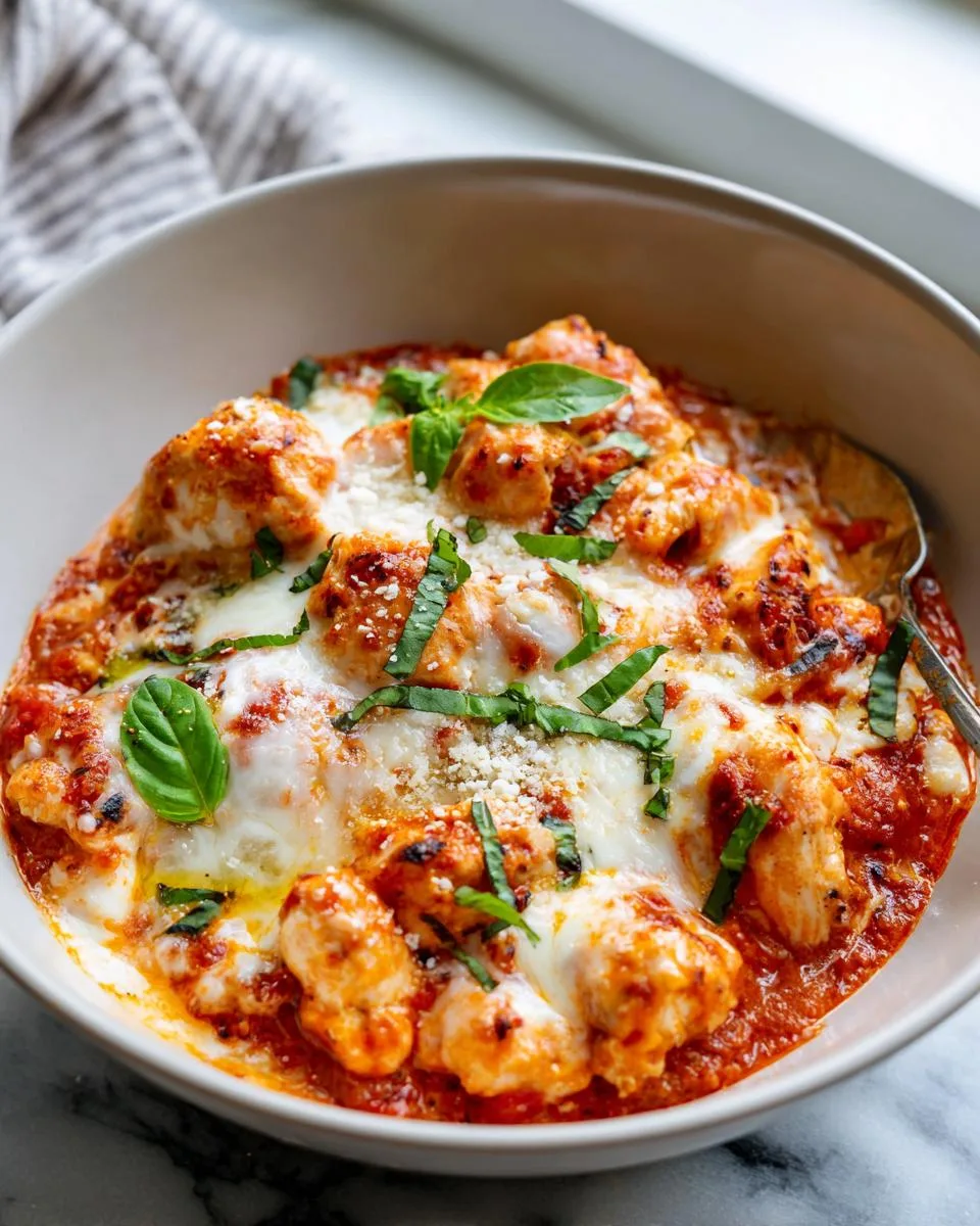 Cottage Cheese Chicken Parmesan Bowl - detail 2