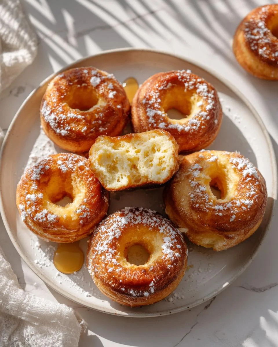 Cottage Cheese Donuts - detail 2