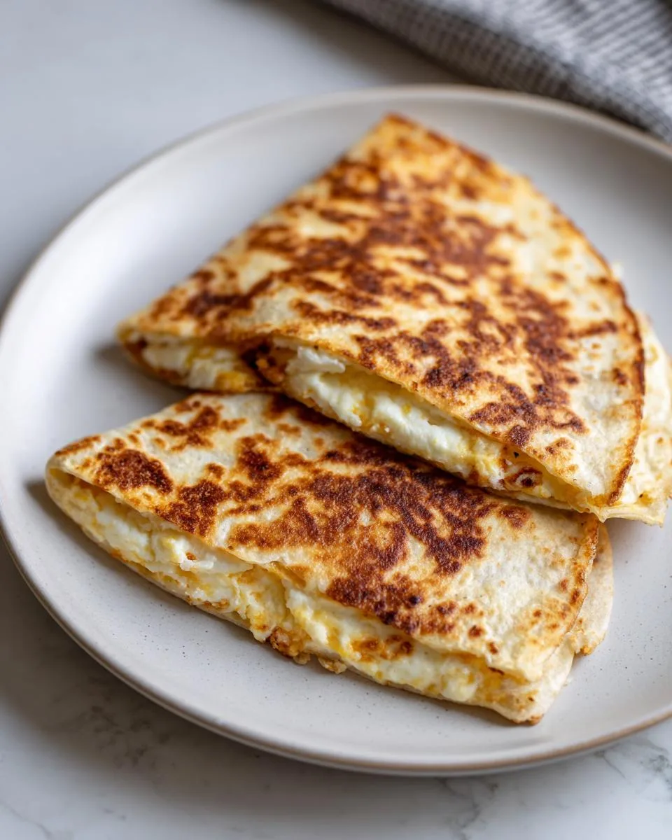 Cottage Cheese Egg White Quesadillas - detail 1
