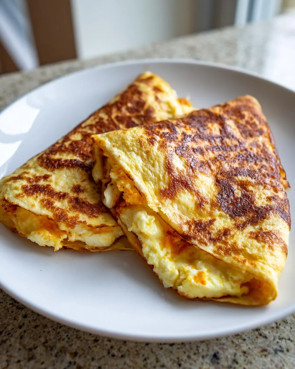 Cottage Cheese Egg White Quesadillas - detail 2