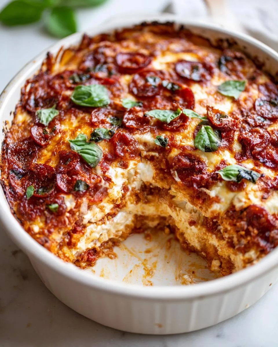Cottage Cheese Pepperoni Melt - detail 2