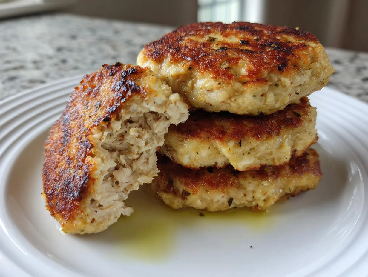 Cottage Cheese Tuna Cakes With 16g Protein in 20 Minutes