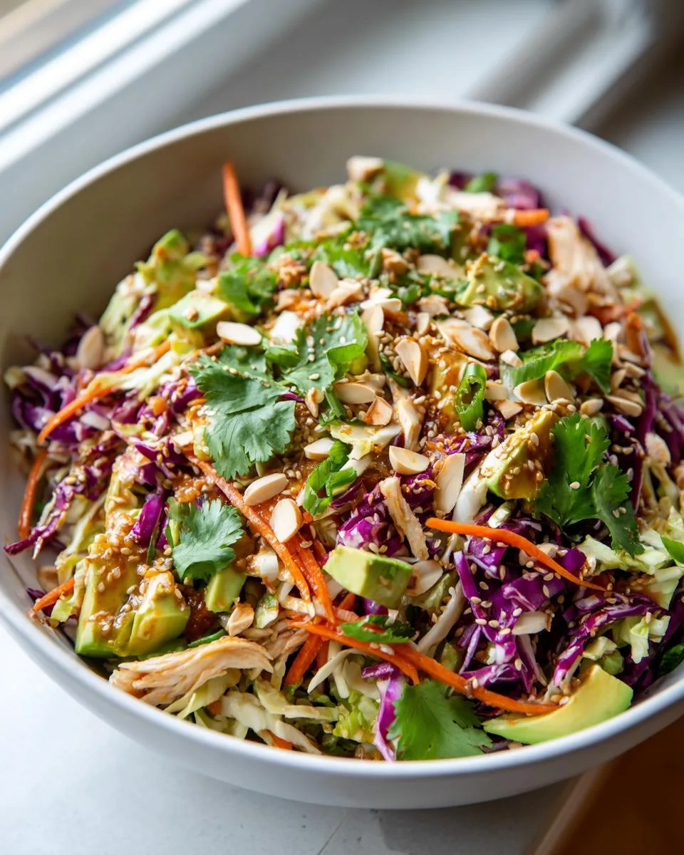 Crunchy Asian Sesame Chicken Salad - detail 2
