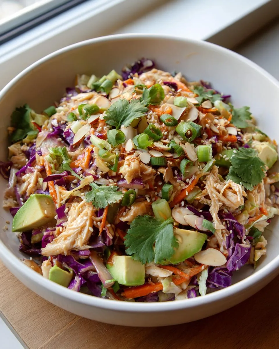 Crunchy Asian Sesame Chicken Salad - detail 3