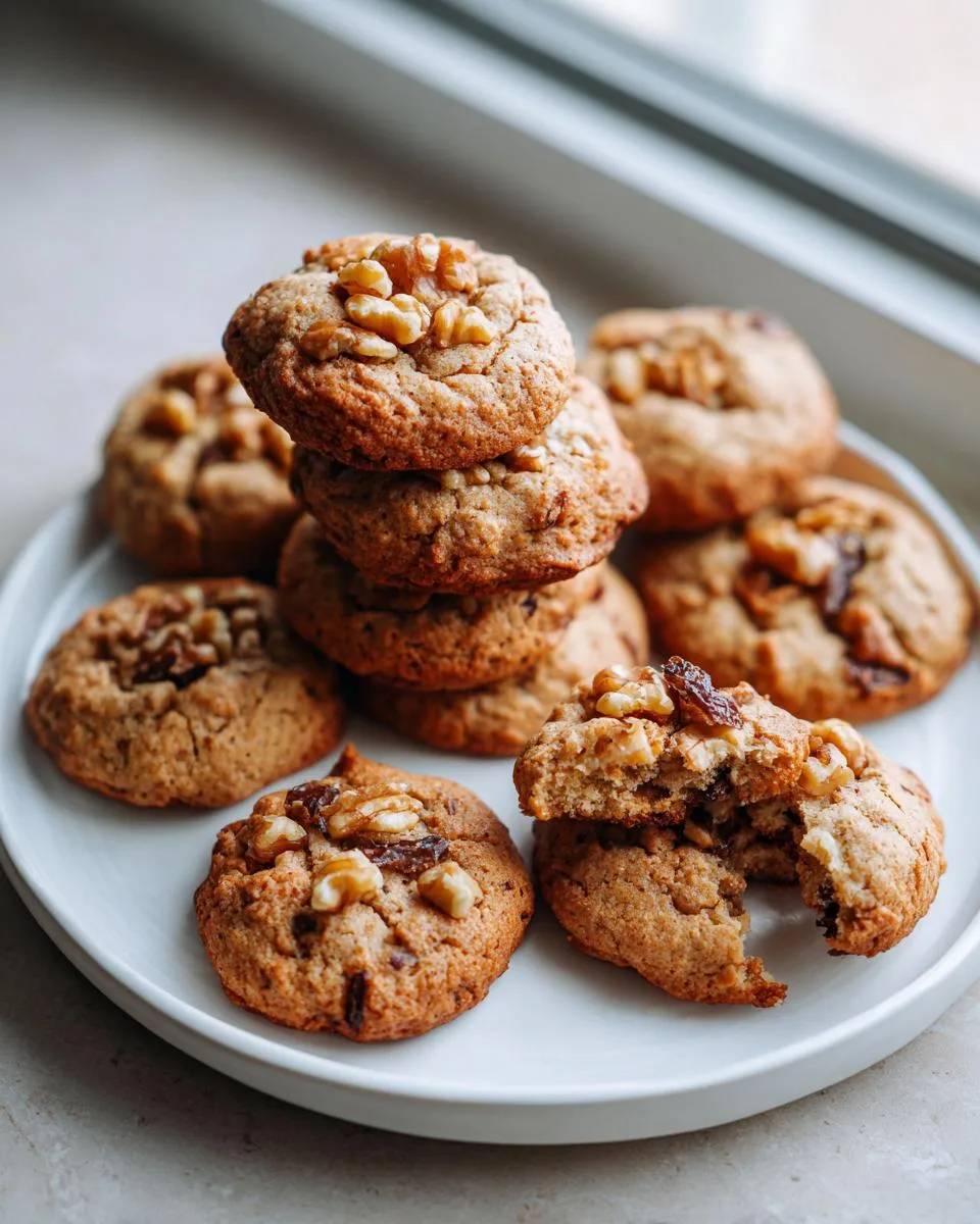 Date and Walnut Cookies Ready in Just 25 Minutes