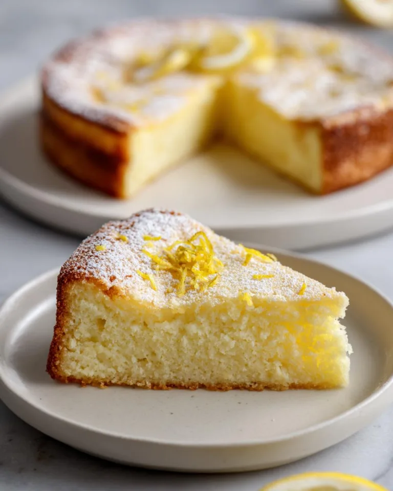 Flourless Lemon Cake