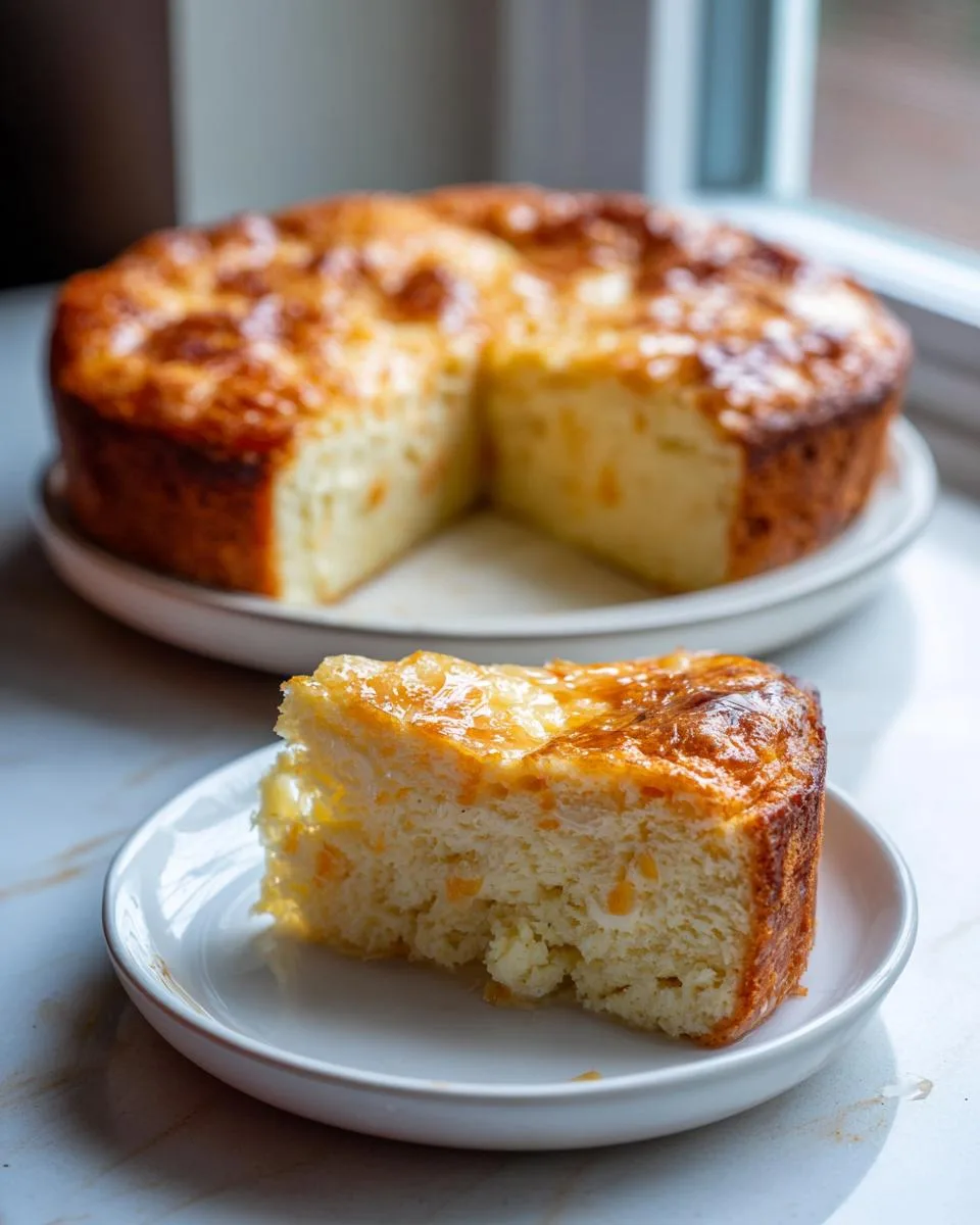 Flourless Orange Cottage Cheese Cake - detail 1