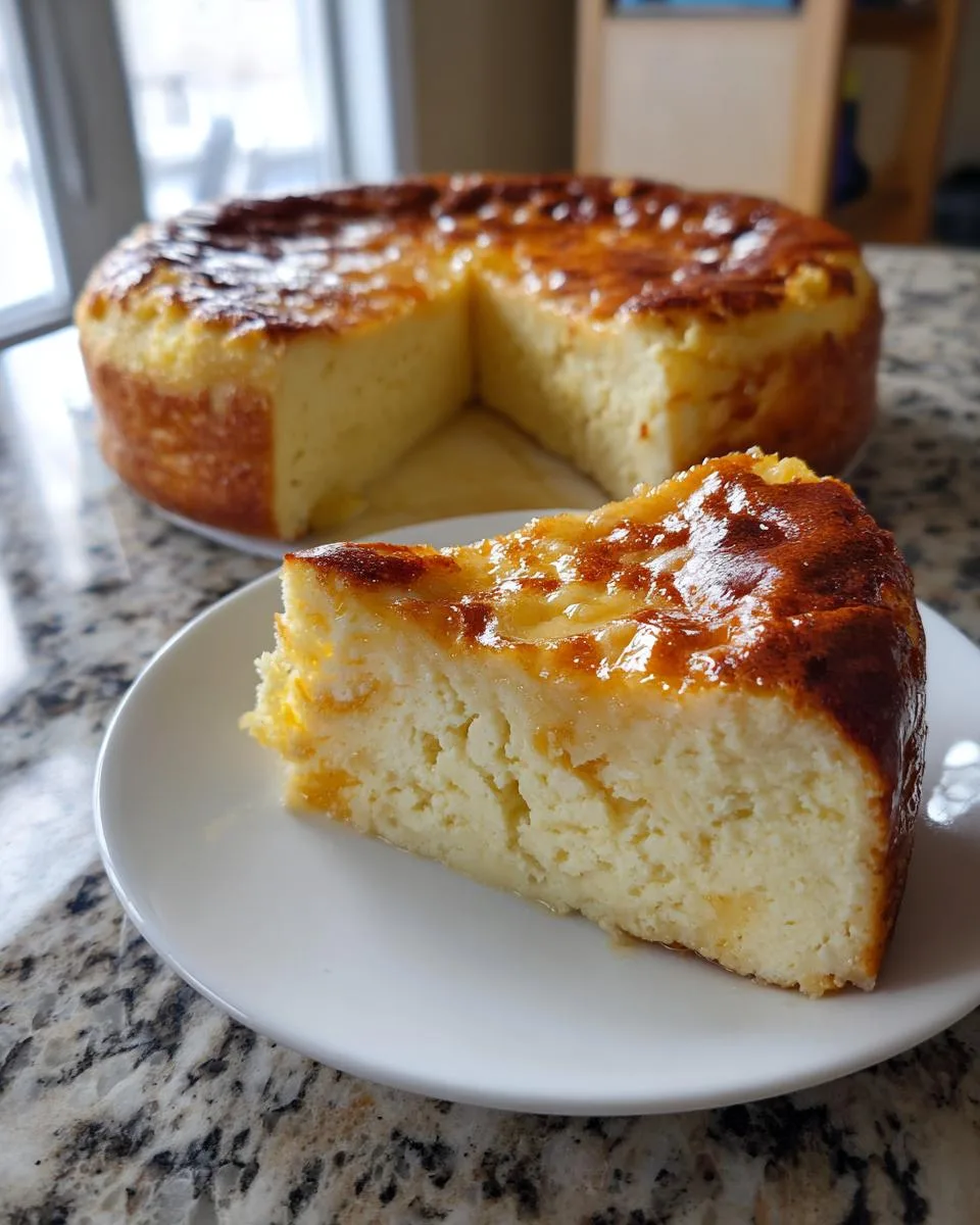 Flourless Orange Cottage Cheese Cake - detail 2