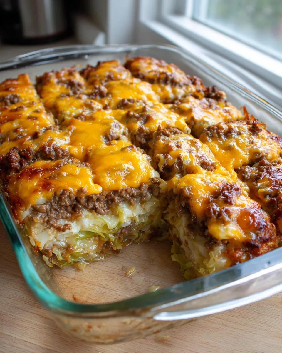 Ground Beef Cabbage Stir-fry Casserole - detail 2