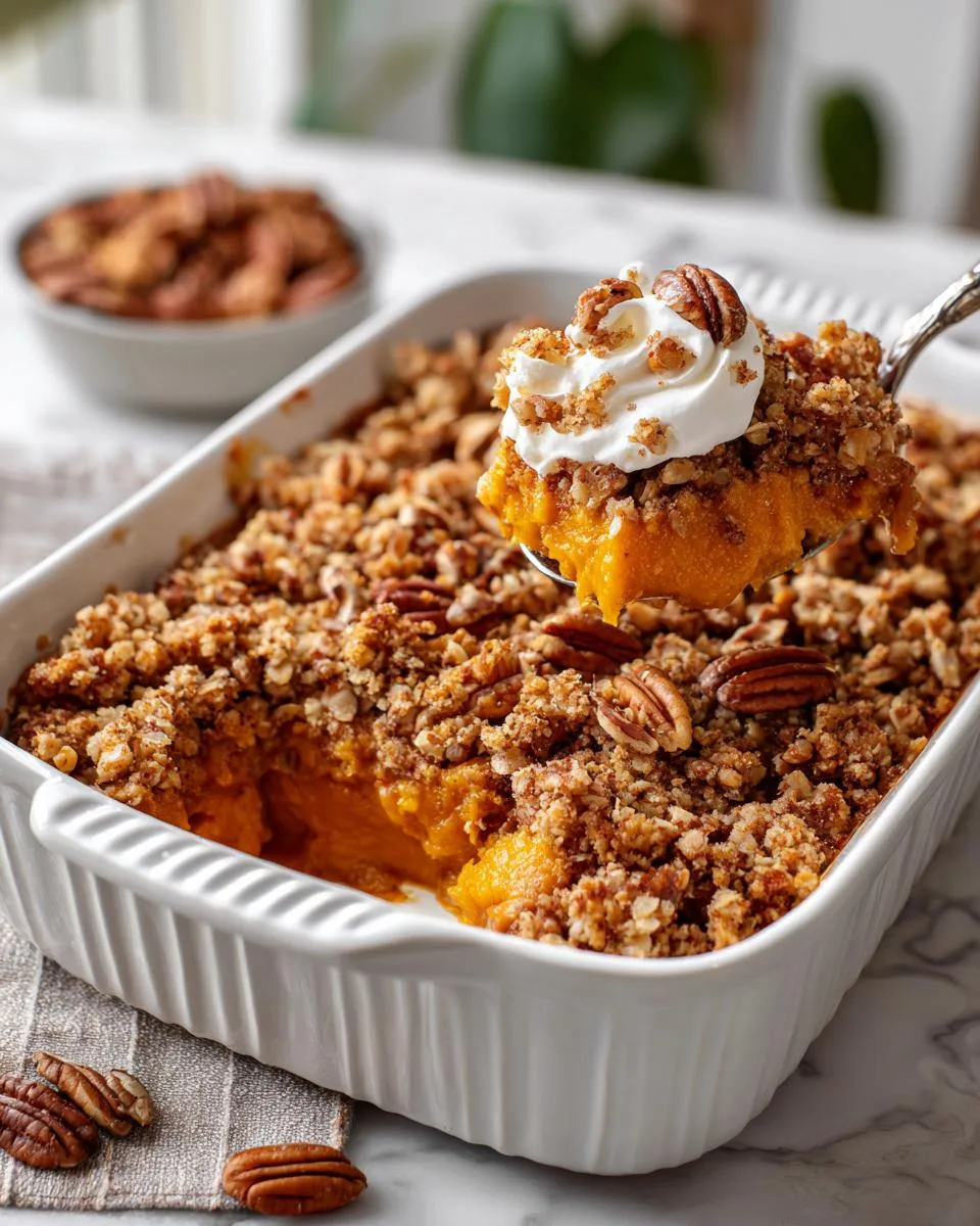 Keto Pumpkin Crisp - detail 1