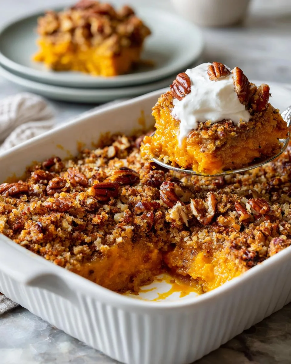 Keto Pumpkin Crisp - detail 2