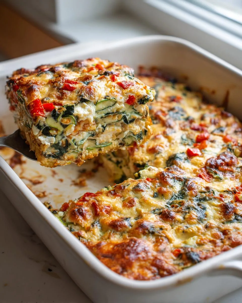 Loaded Zucchini Bake - detail 1