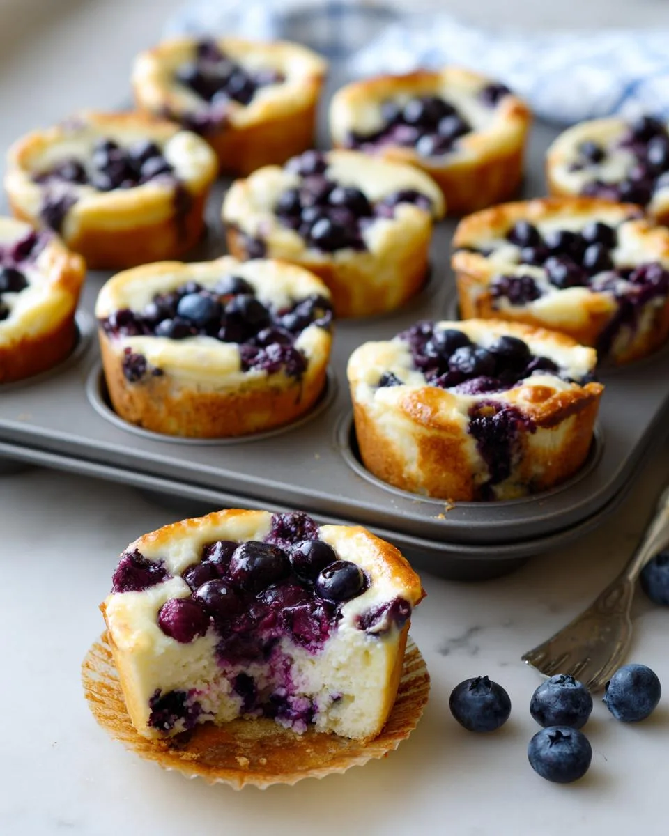 Protein Blueberry Cheesecake Cups - detail 1