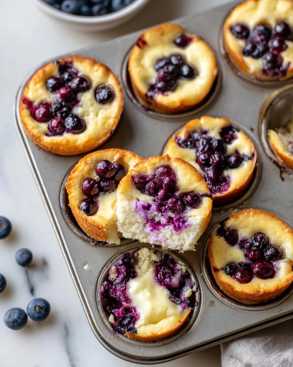 Protein Blueberry Cheesecake Cups - detail 2