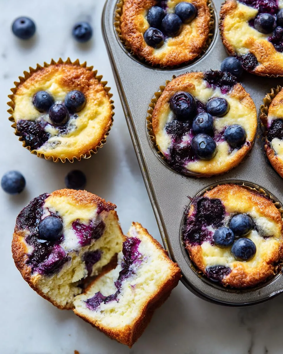 Protein Blueberry Cheesecake Cups - detail 3