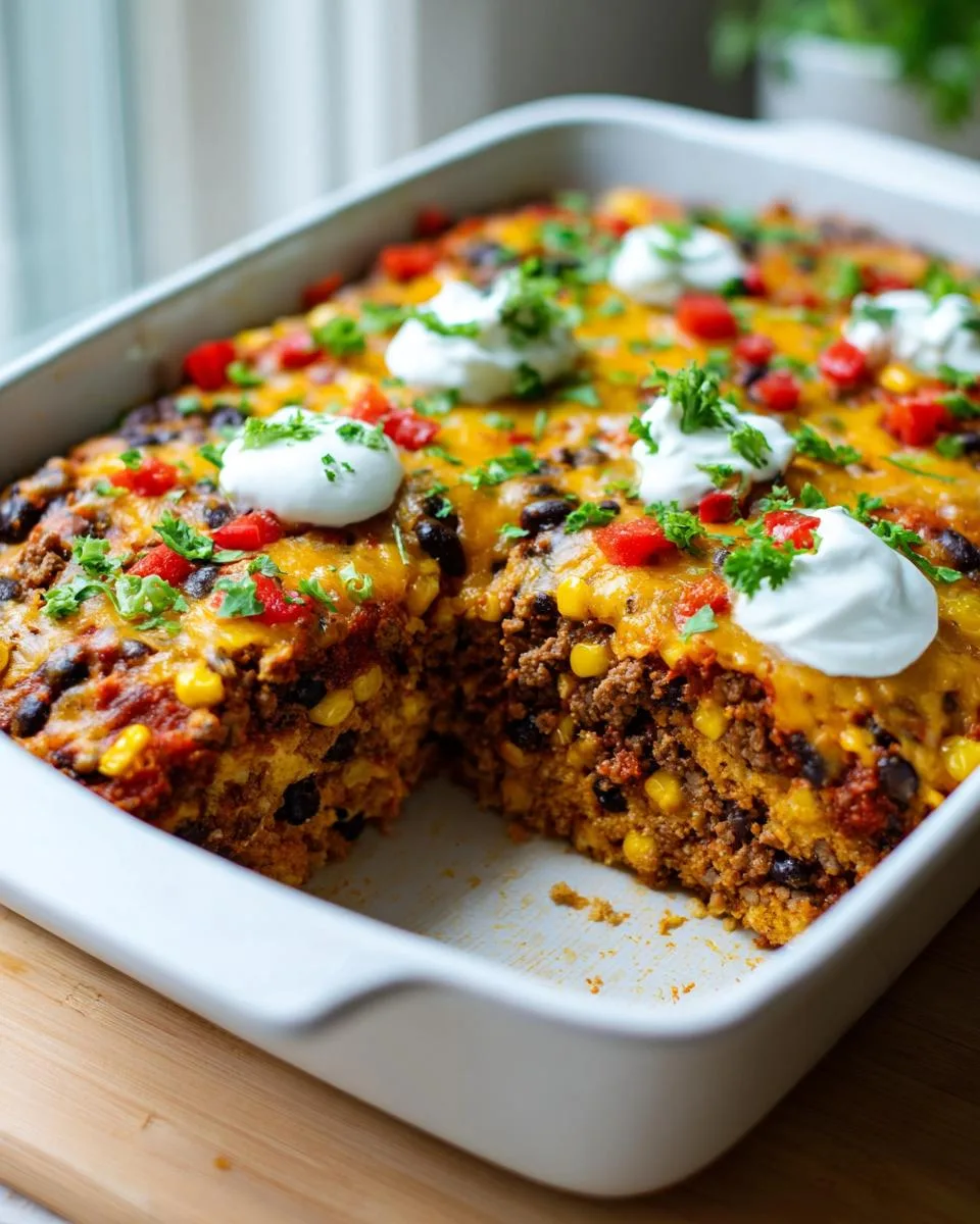 Protein No-Flour Taco Veggie Bake - detail 1