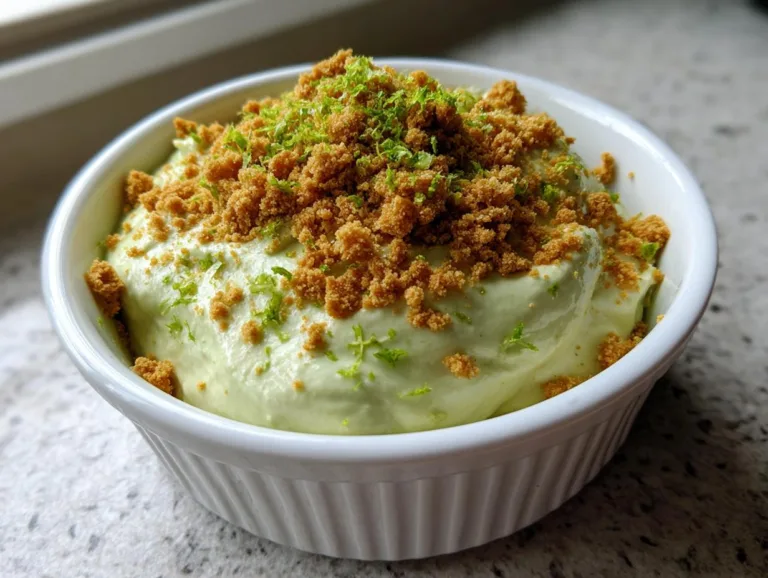 5 Minute Key Lime Pie Protein Bowl
