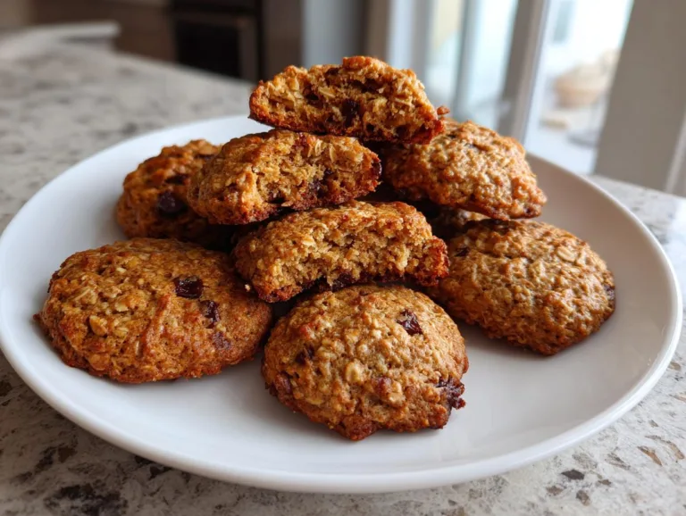 Breakfast Cottage Cheese Oatmeal Cookies
