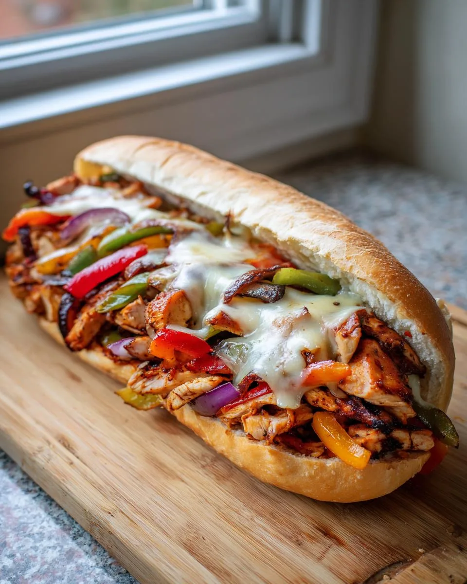 Chicken Philly Cheesesteak - detail 2