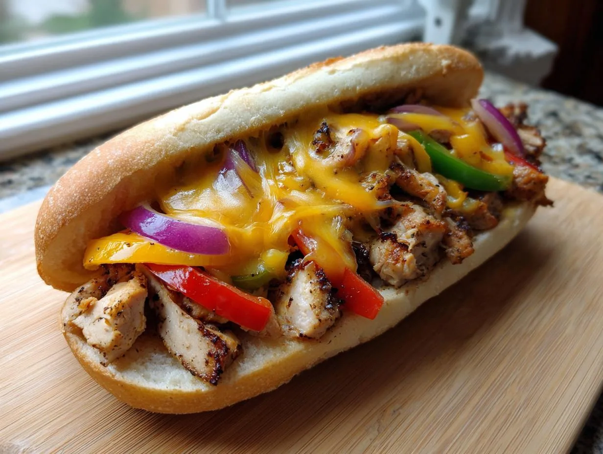 Chicken Philly Cheesesteak Ready in 40 Minutes